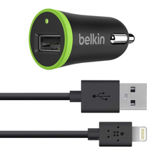 Belkin | Car Charger with Lightning to USB Cable