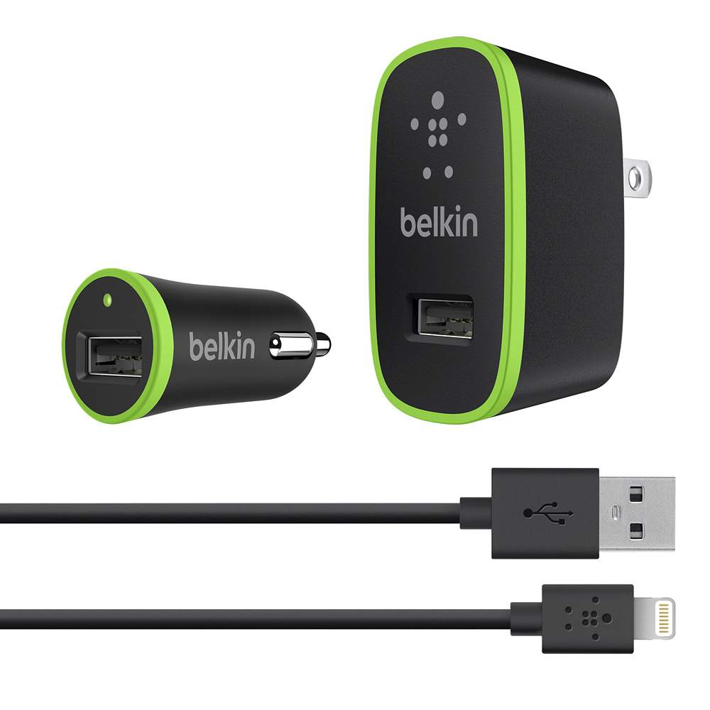 Belkin | Charger Kit with Lightning to USB Cable