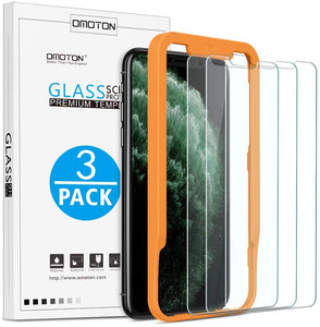 OMOTON | Apple iPhone Xs Max Screen Protector [3 Pack]